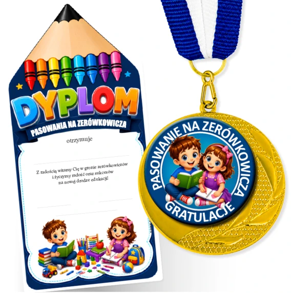 Medal z Dyplomem lub Bez – Pasowanie na Zerówkowicza