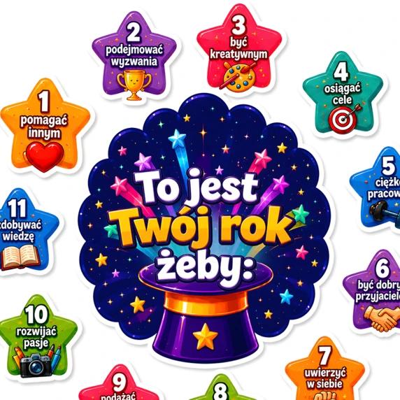 Dekoracja Szkolna To jest Twój rok żeby...