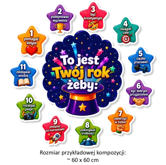 Dekoracja Szkolna To jest Twój rok żeby...