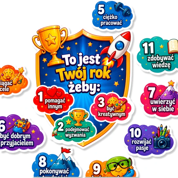 Dekoracja Szkolna To jest Twój rok żeby...