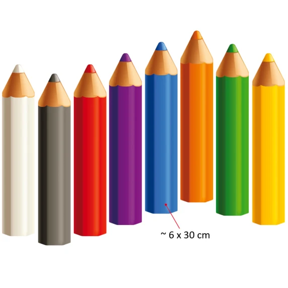 Dekoracja „Kredki”