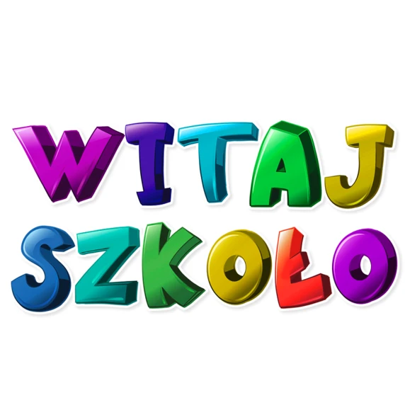 Dekoracja „Witaj Szkoło”