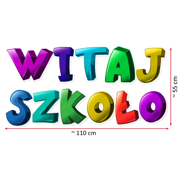 Dekoracja „Witaj Szkoło”