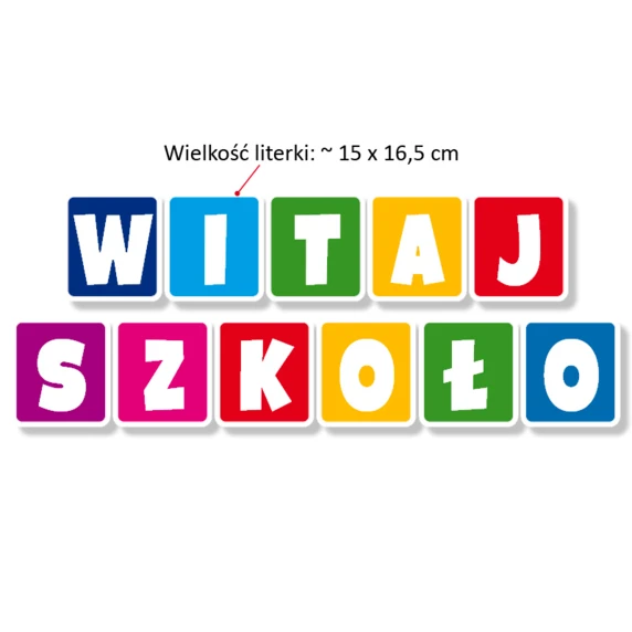 Dekoracja „Witaj Szkoło”
