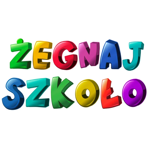 Dekoracja „Żegnaj Szkoło”
