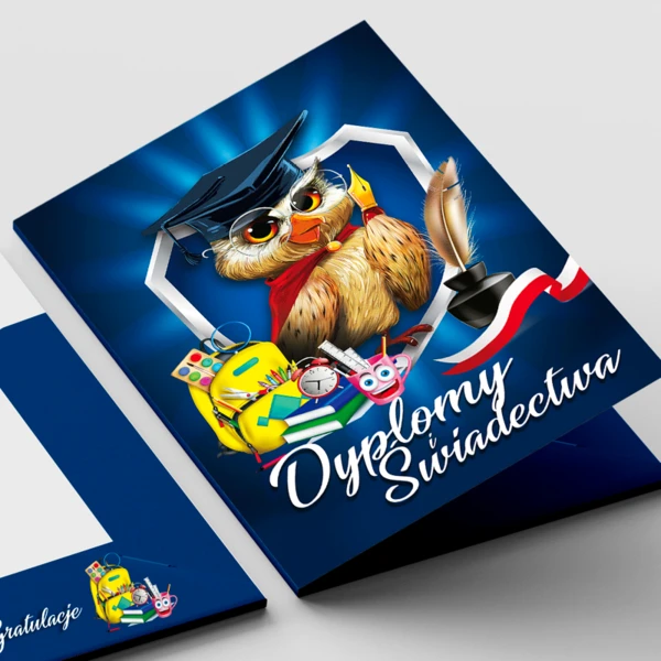 Teczka na dyplom i świadectwo