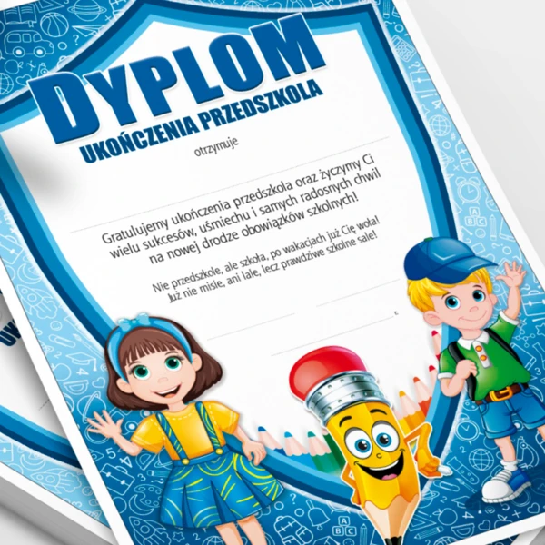 Dyplom Ukończenia Przedszkola