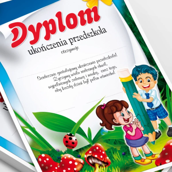 Dyplom Ukończenia Przedszkola