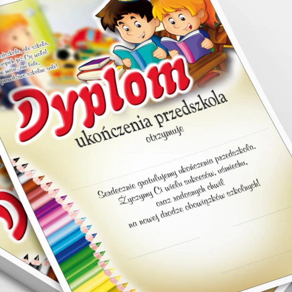 Dyplom Ukończenia Przedszkola