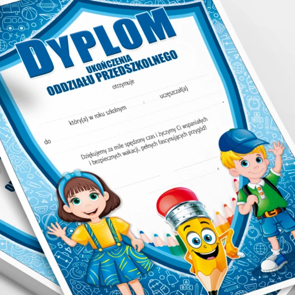 Dyplom Ukończenia Oddziału Przedszkolnego