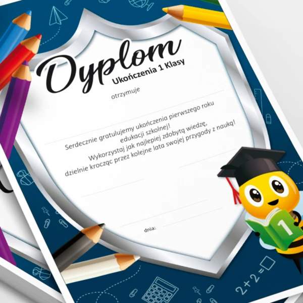 Dyplom Ukończenia 1 klasy