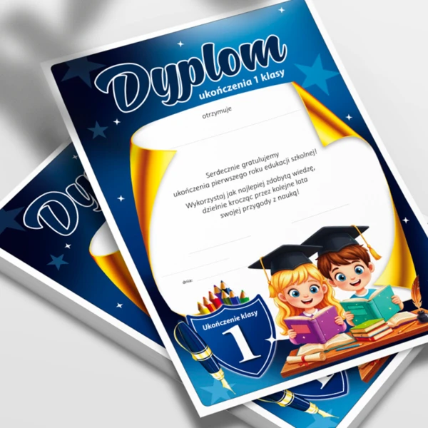 Dyplom Ukończenia 1 klasy