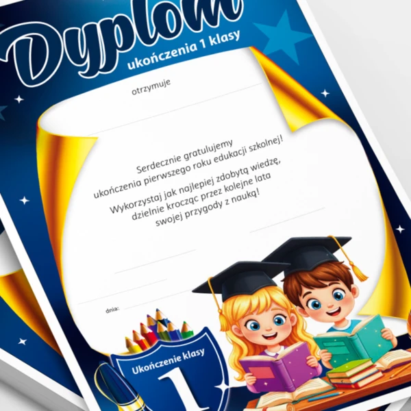 Dyplom Ukończenia 1 klasy