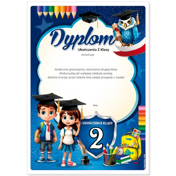 Dyplom Ukończenia 2 klasy