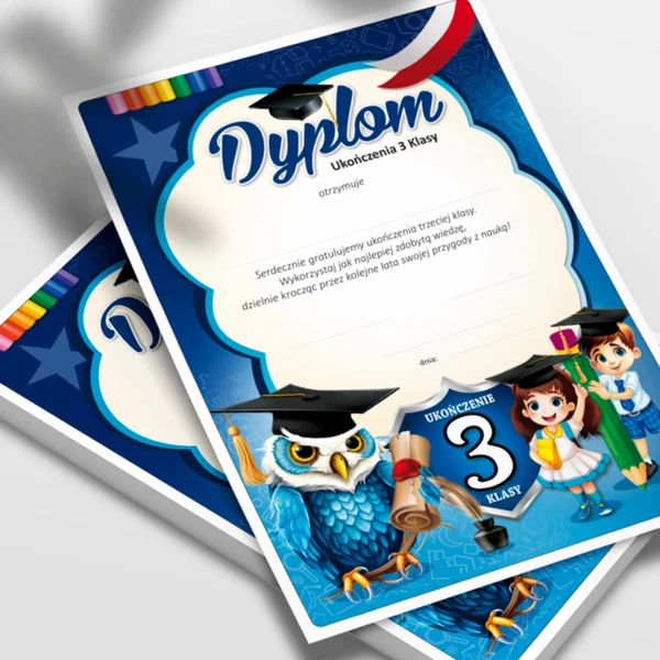 Dyplom Ukończenia 3 klasy