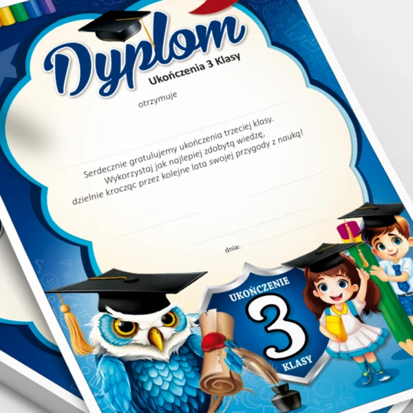 Dyplom Ukończenia 3 klasy