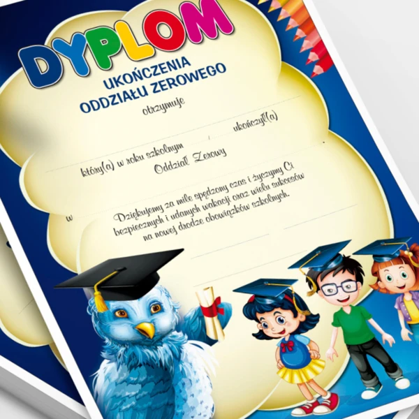 Dyplom Ukończenia Oddziału Zerowego