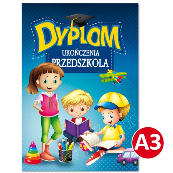 Dyplom Ukończenia Przedszkola A3