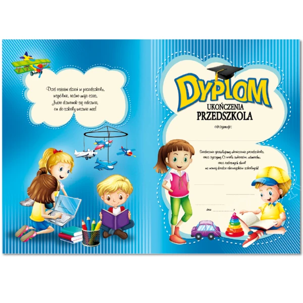 Dyplom Ukończenia Przedszkola A3
