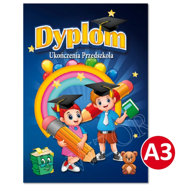 Dyplom Ukończenia Przedszkola A3