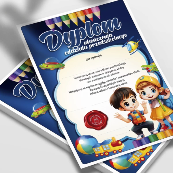 Dyplom Ukończenia Oddziału Przedszkolnego