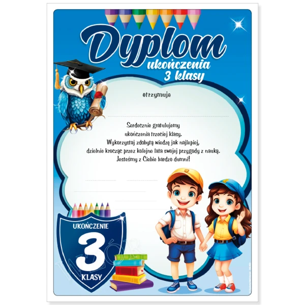 Dyplom Ukończenia 3 Klasy