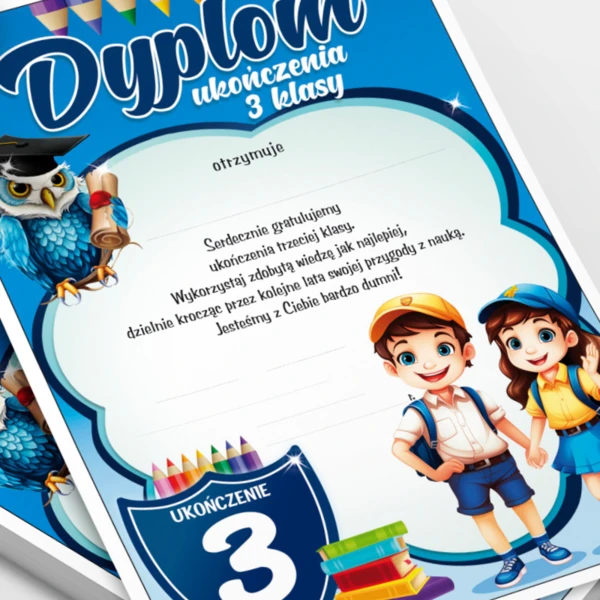 Dyplom Ukończenia 3 Klasy