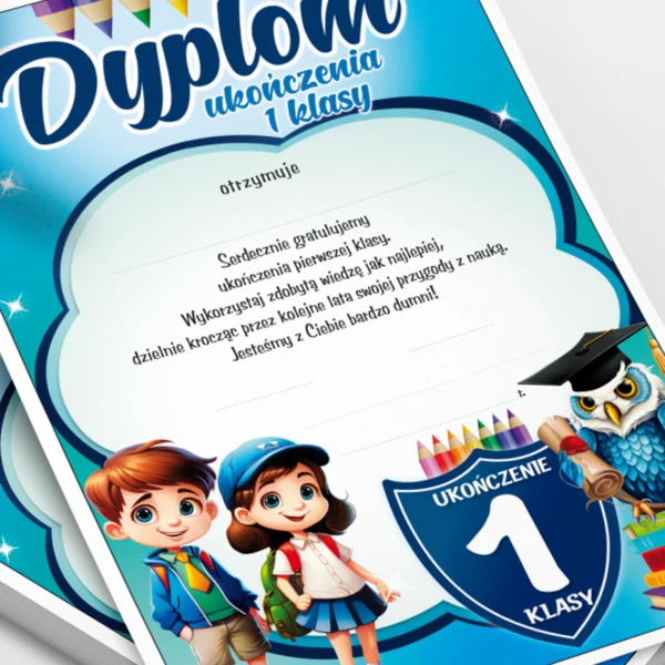 Dyplom Ukończenia 1 Klasy