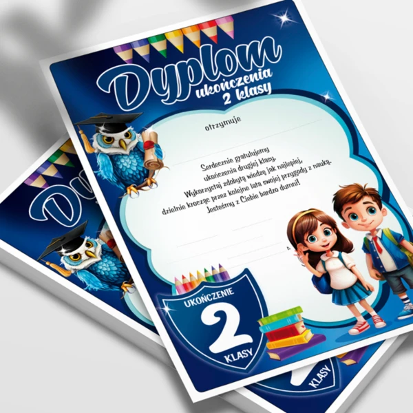 Dyplom Ukończenia 2 Klasy