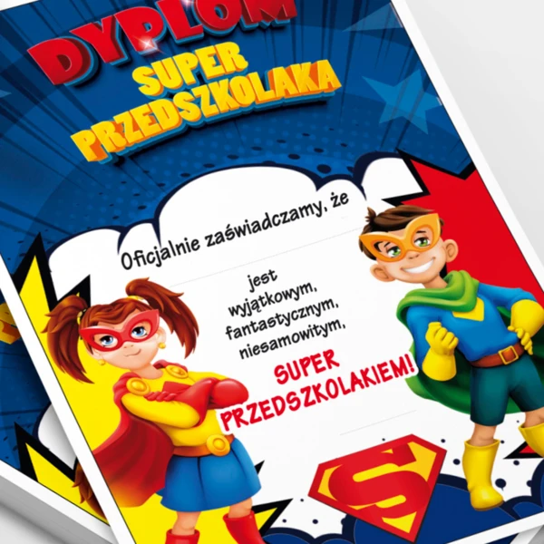 Dyplom Super Przedszkolaka