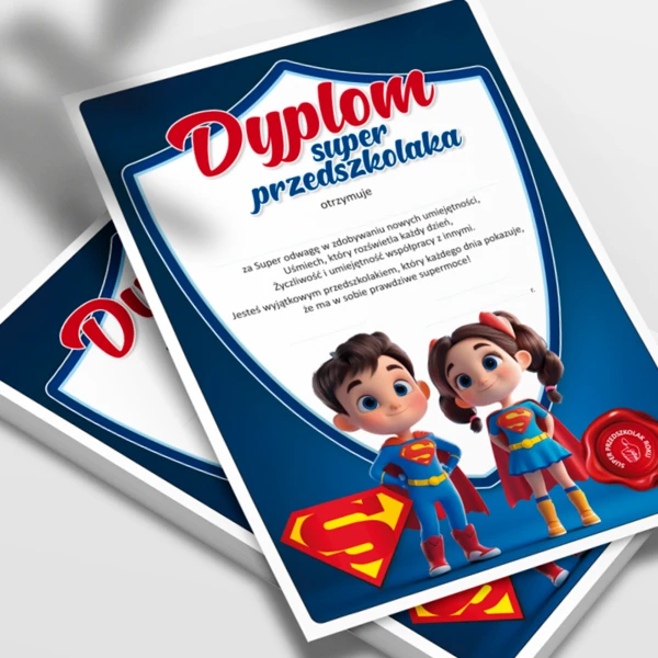 Dyplom Super Przedszkolaka