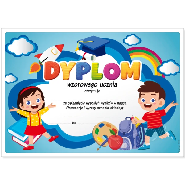 Dyplom Wzorowego Ucznia