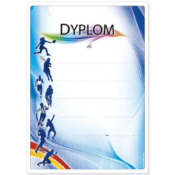 Dyplom Sportowy