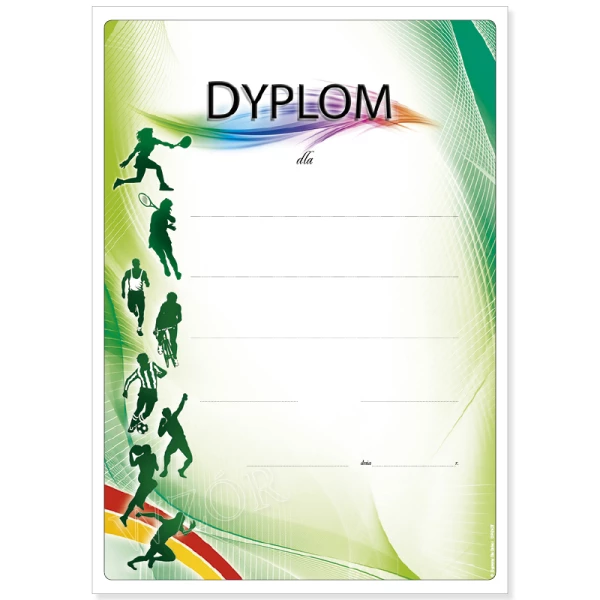 Dyplom Sportowy