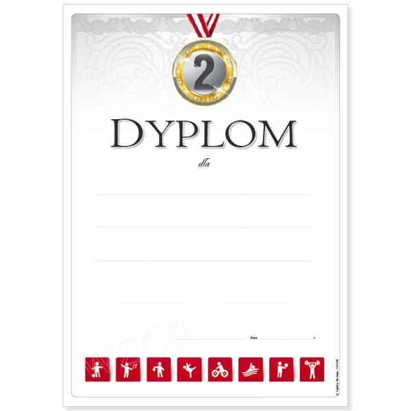 Dyplom Sportowy