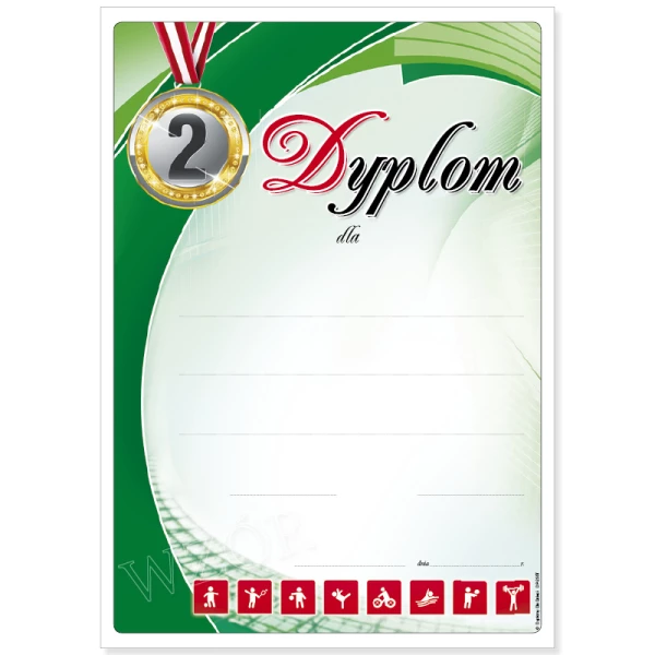 Dyplom Sportowy