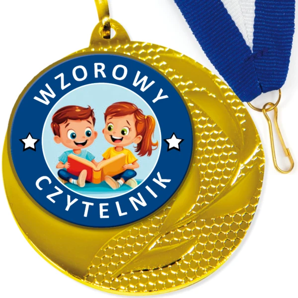 Medal Wzorowy Czytelnik