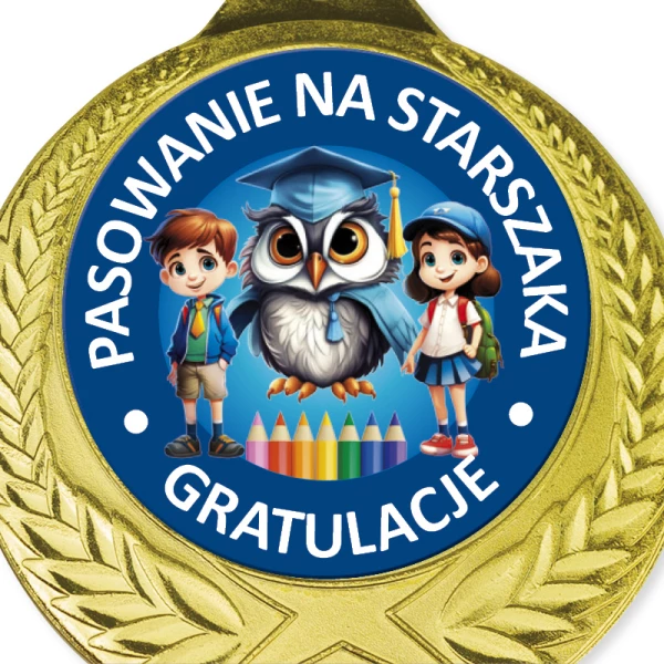 Medal Pasowanie na Starszaka