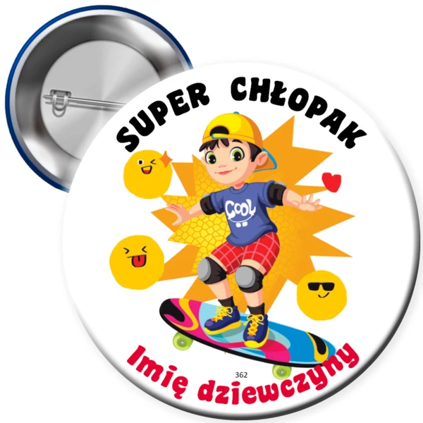 Przypinka Super Dziewczyny