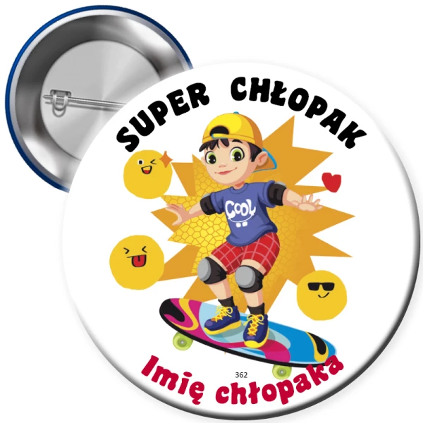 Przypinka Super Chłopaka