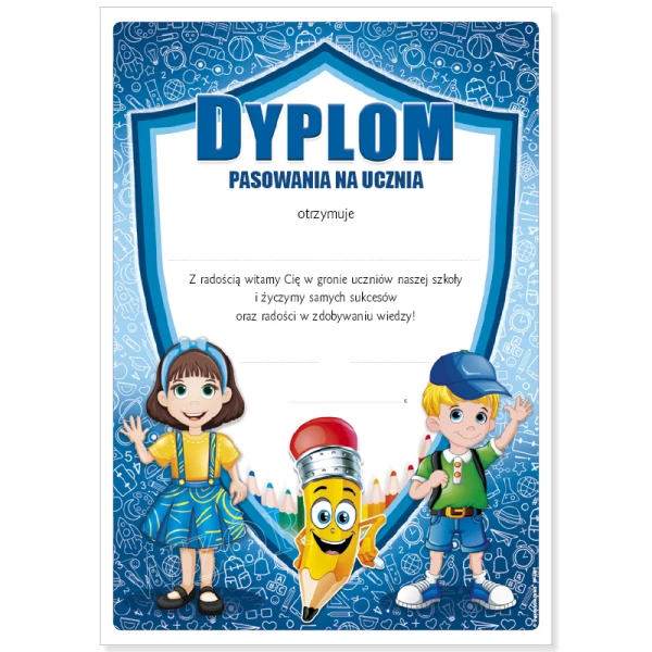 Dyplom Pasowanie na Ucznia