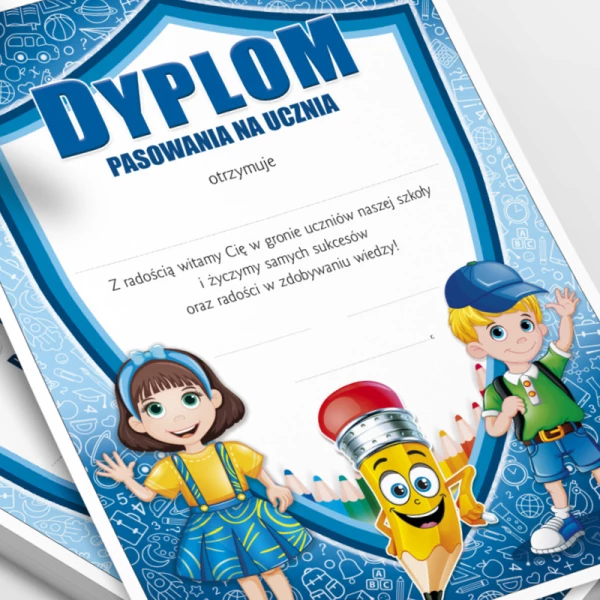 Dyplom Pasowanie na Ucznia