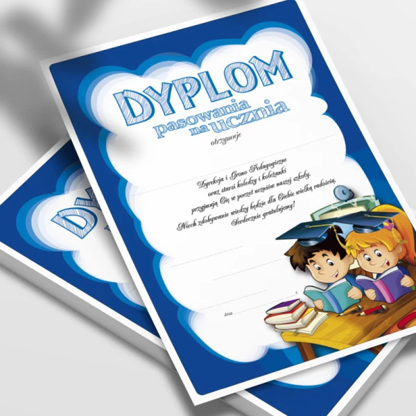 Dyplom Pasowanie na Ucznia