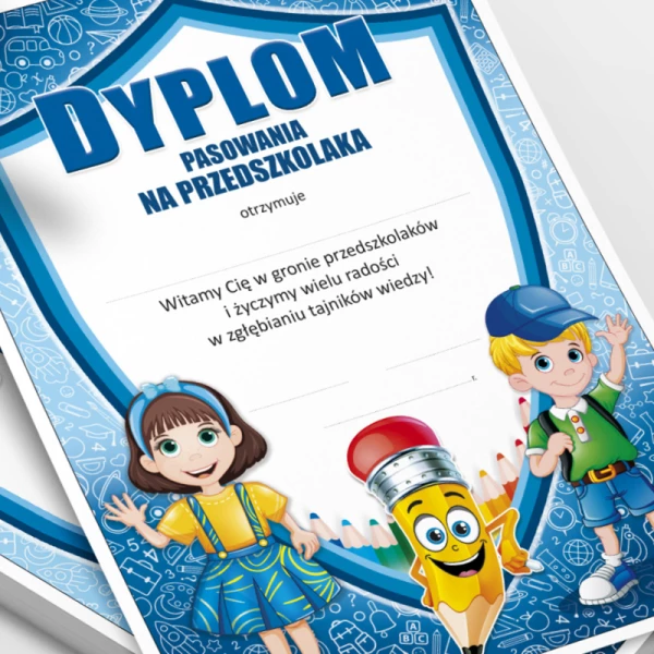 Dyplom Pasowanie na Przedszkolaka