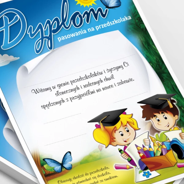 Dyplom Pasowanie na Przedszkolaka