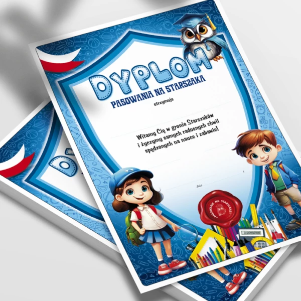Dyplom Pasowanie na Starszaka