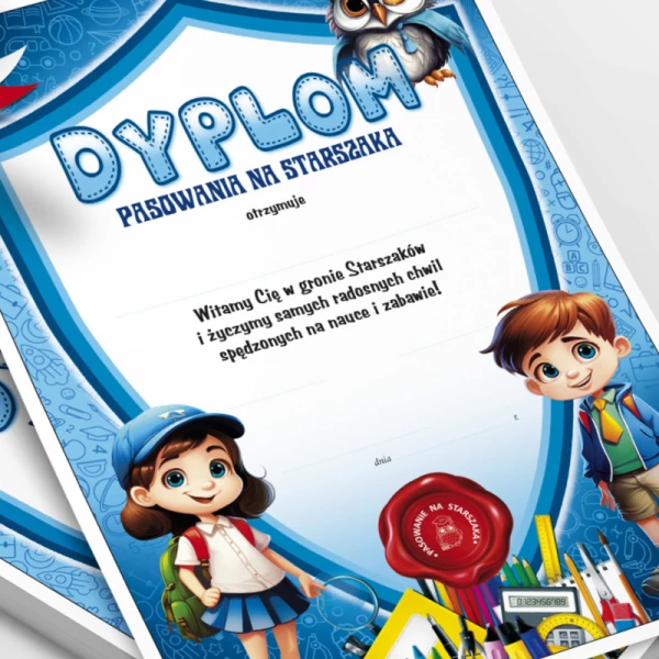 Dyplom Pasowanie na Starszaka