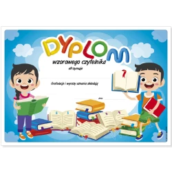 Dyplom Pasowanie na Czytelnika