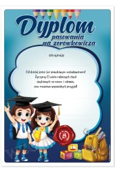Dyplom Pasowanie na Zerówkowicza
