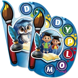Dyplom Pasowania na Przedszkolaka (z emblematem)